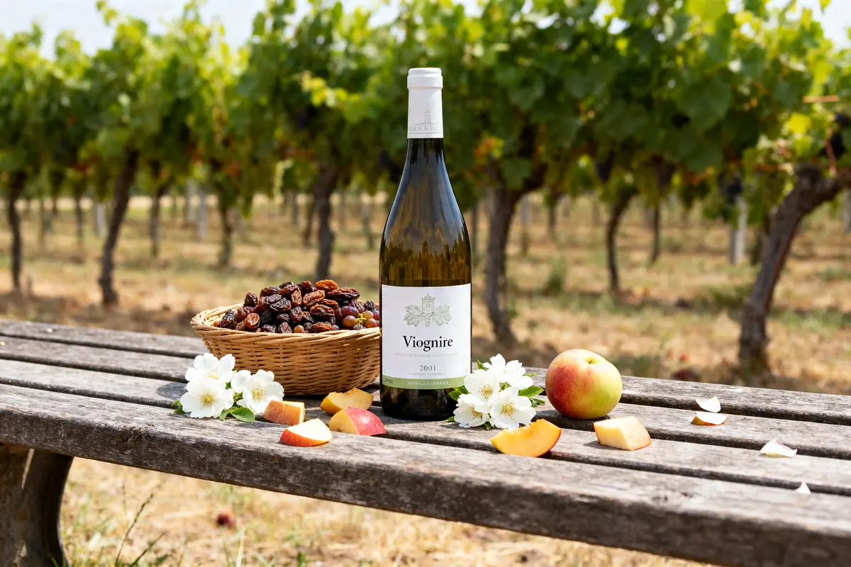 Viognier : guide complet des arômes, régions et vins blancs