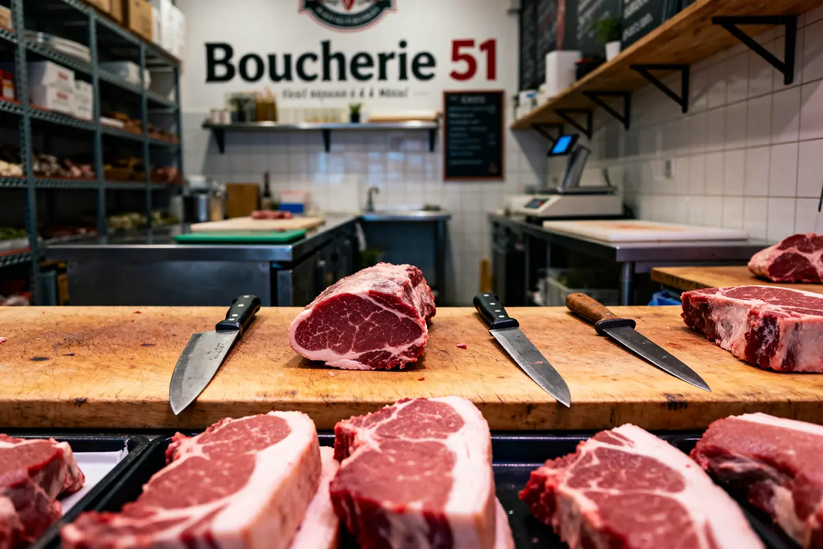 Boucherie 51 à Reims : viandes fraîches et saveurs authentiques