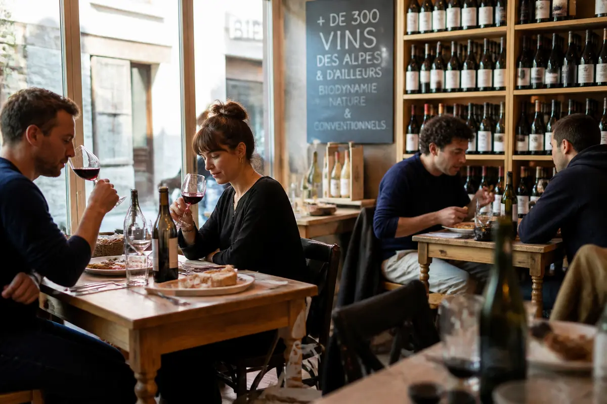 La quintessence : Bar &amp; cave à vins et restaurant à Grenoble